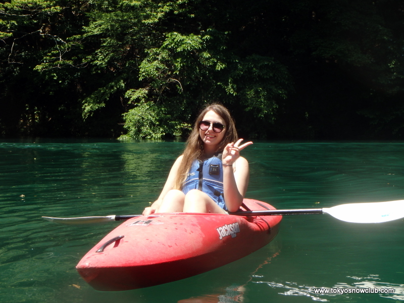 Kayaking in Okutama