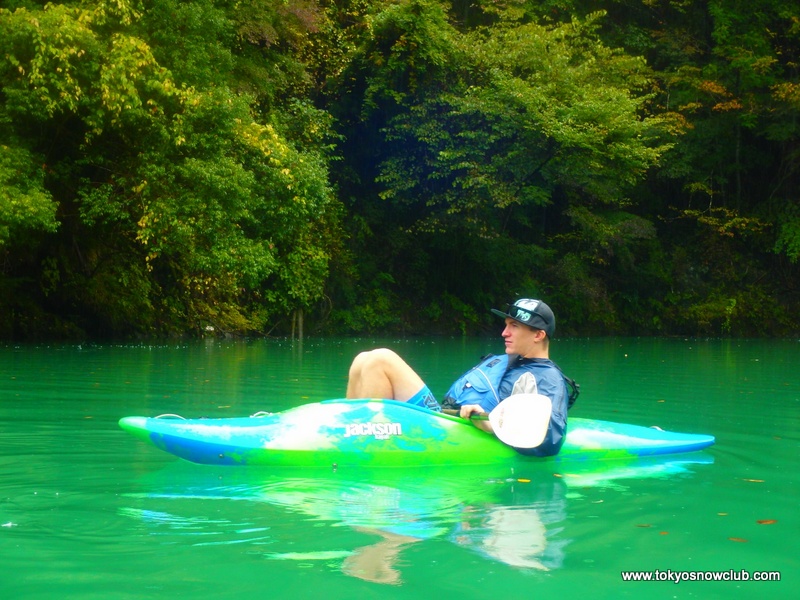 Kayaking in Okutama