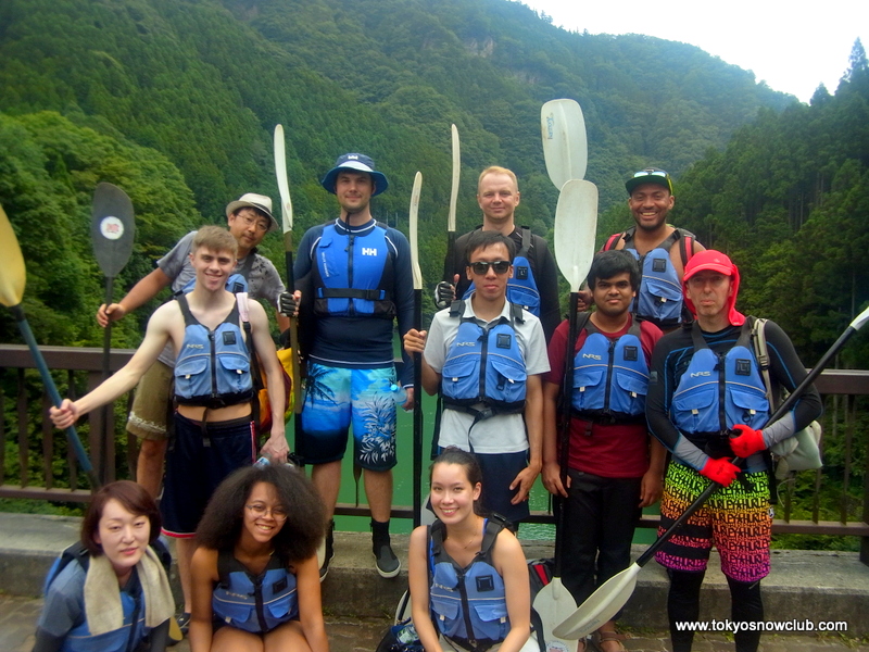 Kayaking in Okutama