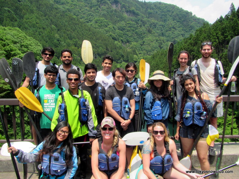 Kayaking in Okutama