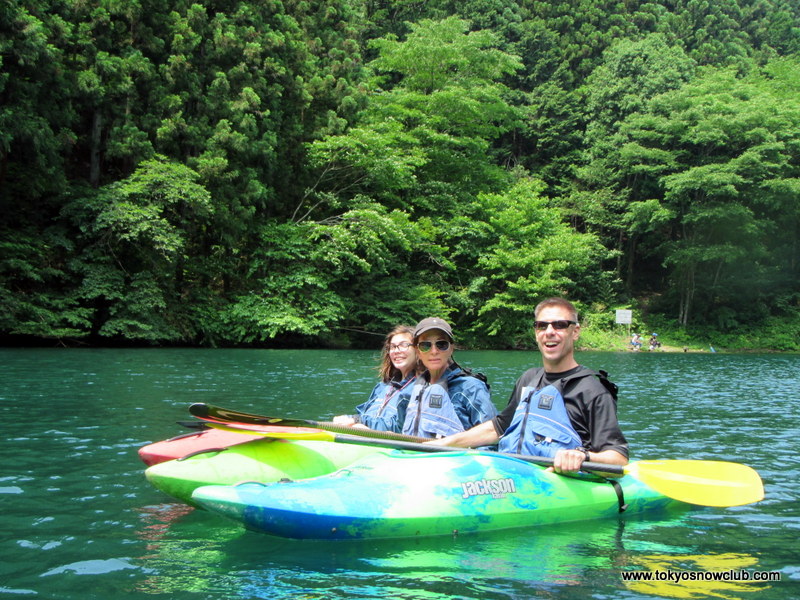 Kayaking in Okutama