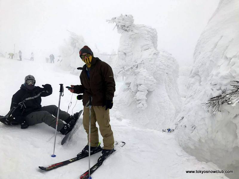 Zao Onsen Snow Monsters