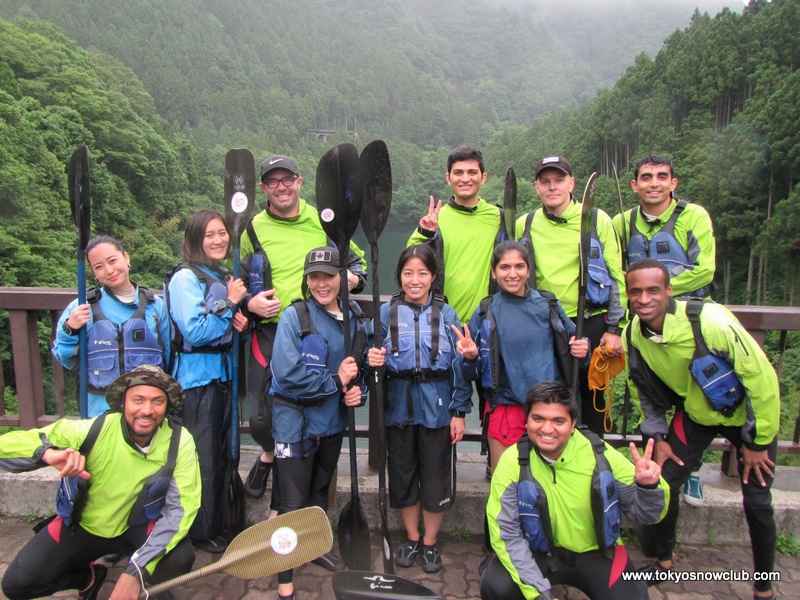 Kayaking in Okutama