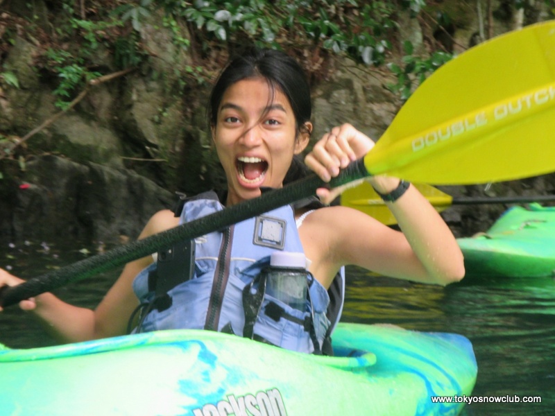 Kayaking in Okutama