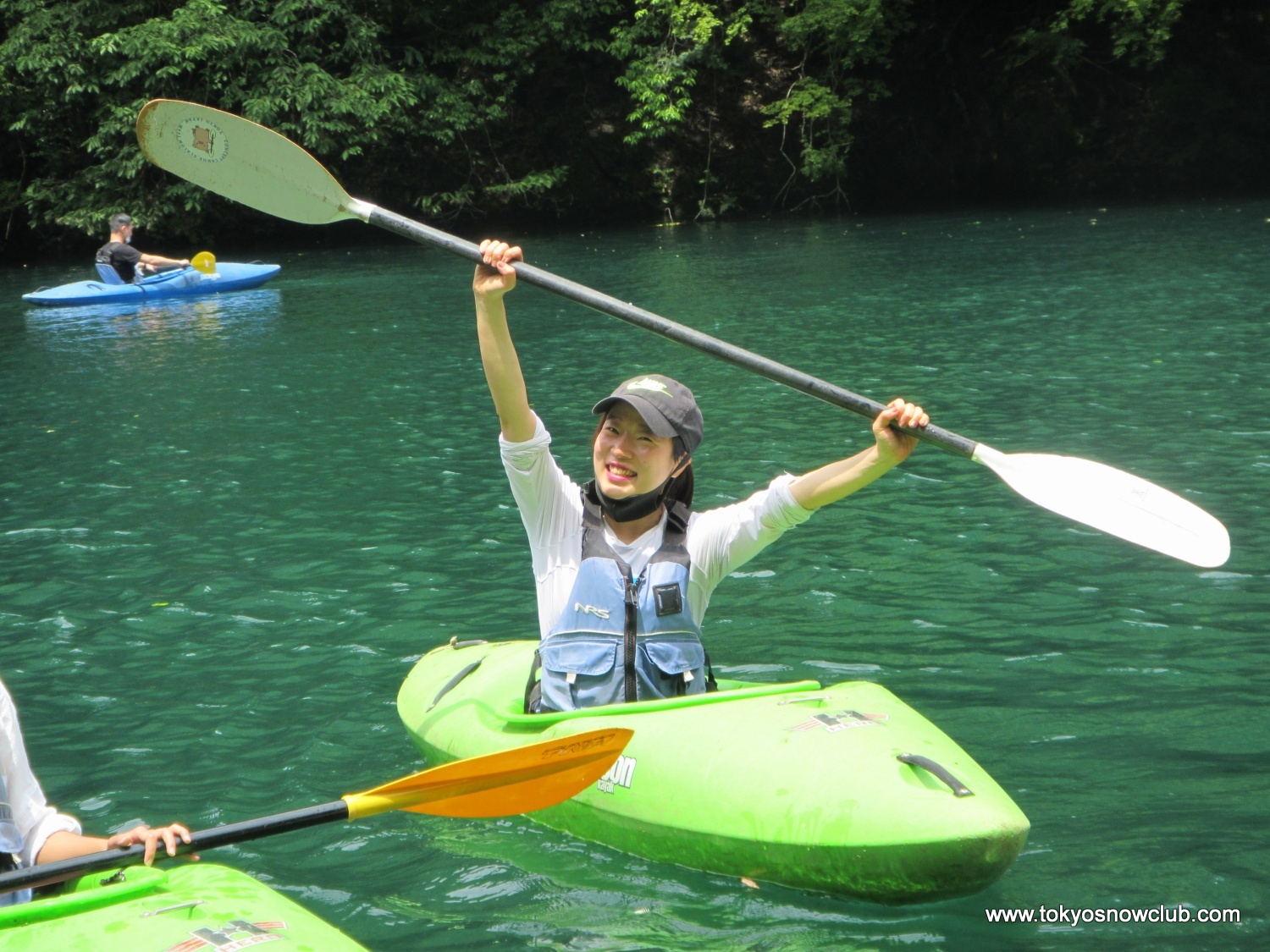 Kayaking in Okutama