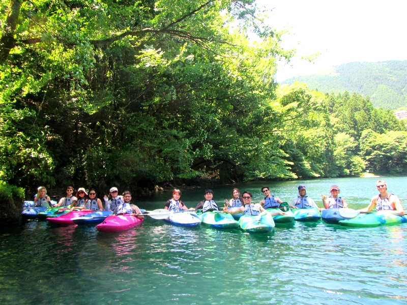 Kayaking in Okutama