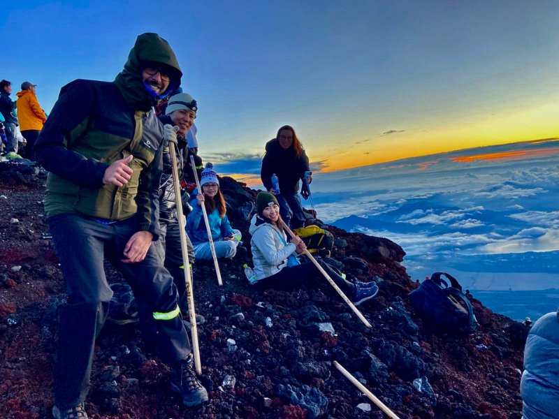 Climb Mt Fuji - Summit Sunrise