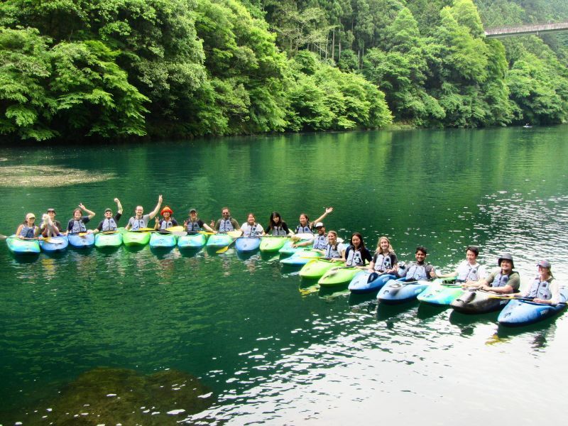 Kayaking in Okutama