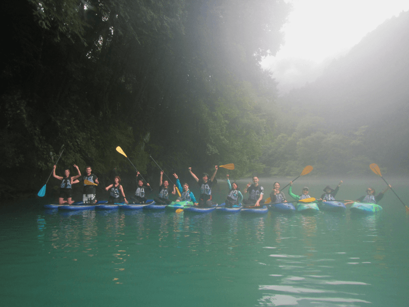 Kayaking in Okutama